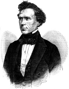 フランクリンピアス、第14代アメリカ合衆国大統領、c1880 作： Unbekannt