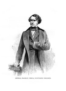 フランクリンピアス、アメリカ合衆国大統領、c1850s 作： Unbekannt
