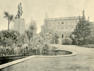 フランクリンスクエア、ホバート、1901年。 作： Unbekannt