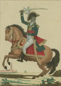 François-DominiqueToussaint Louverture 1743-1803、1800年頃。 作： Unbekannt
