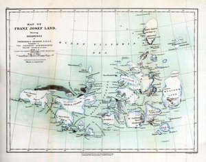フランツヨーゼフランド、1899年 作： Unbekannt