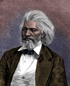 フレデリックダグラス1817-1895、アメリカの外交官、廃止論者および作家、1875年 作： Unbekannt