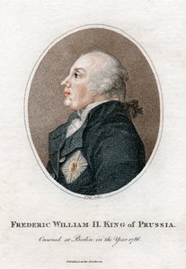 フレデリックウィリアム2世、プロイセン王、1786-1797年、c1810 作： Unbekannt
