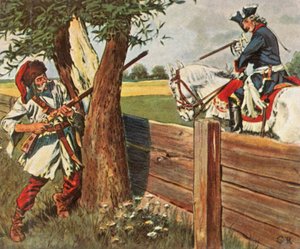 フレデリック大王は1758年、1936年の迅速な思考によって危険を回避します。 作： Unbekannt