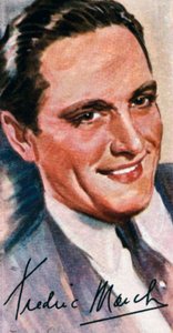 1897年から1975年までのフレドリック行進曲、アカデミー賞を2回受賞した20世紀のアメリカの俳優