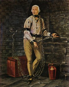 男爵フォンデルトレンク1726-1794。 -マンスフェルトによる彫刻、1934年。 作： Unbekannt