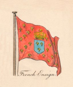 フランスの旗、1838 作： Unbekannt