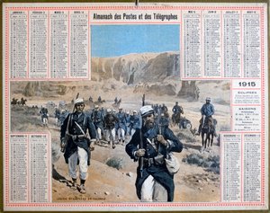 フランス外人部隊、1915