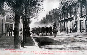 フランス外人部隊、アインテムシェント、アルジェリア、1899年 作： Unbekannt