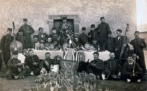 フランス外人部隊のクリスマス、アルジェリア、1910 作： Unbekannt