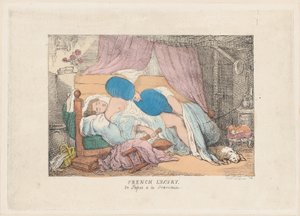 フランスの贅沢（Repos a la Francaise）、1800年から20年。 作： Unbekannt