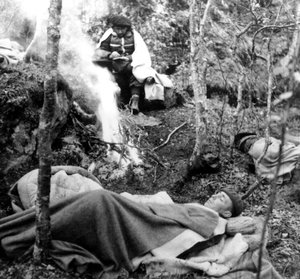 フランスのマキ野営地、フランス、1940-1944 作： Unbekannt