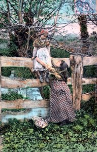 フランスのはがき、c1900 作： Unbekannt