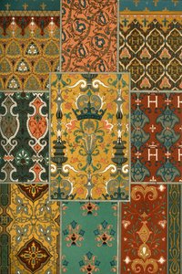 フランス ルネッサンスの絨毯画、1898 年。 作： Unbekannt