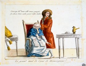 1789年フランス革命：反聖職者主義 作： Unbekannt
