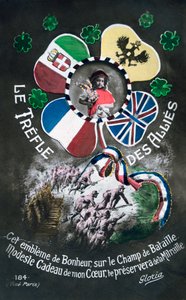 フランス第一次世界大戦のはがき、1914-1918 作： Unbekannt