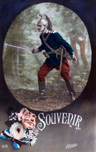 フランス第一次世界大戦のはがき、1914-1918 作： Unbekannt