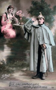 フランス第一次世界大戦のはがき、1914-1918 作： Unbekannt