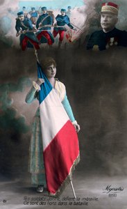 フランス第一次世界大戦のはがき、1914-1918 作： Unbekannt
