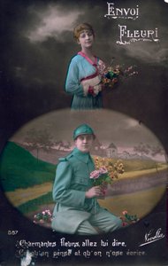 フランス第一次世界大戦のはがき、1914-1918 作： Unbekannt