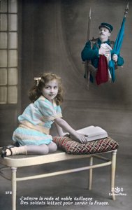 フランス第一次世界大戦のはがき、1914-1918 作： Unbekannt