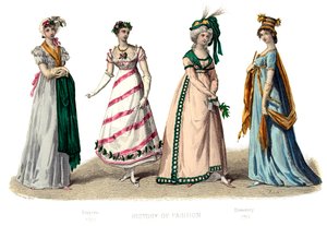フランスの衣装：帝国、1882 作： Unbekannt