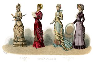 フランスの衣装：現在のファッション、1882
