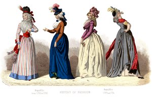 フランスの衣装：1882年、共和国