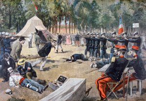 フランスの軍事作戦：救急隊員、1897年 作： Unbekannt