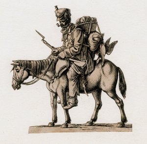 19世紀のフランスの兵士 作： Unbekannt