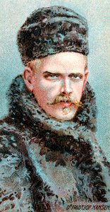 フリチョフナンセン1861-1930、ノルウェー北極圏探検家、科学者、外交官、1915年 作： Unbekannt