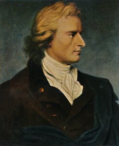 フリードリヒ・フォン・シラー1759-1805。 -キューゲルゲンによる絵画、1934年。 作： Unbekannt