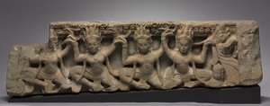 アプサラスとフリーズ、1100年代後半。 作： Unbekannt