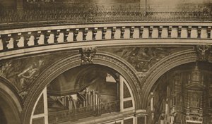 クラウンからロンドンのベースまで広大な大聖堂：ささやきのギャラリー、c1935。 作： Unbekannt
