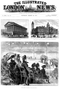 The Illustrated London News、1887のフロントページ 作： Unbekannt