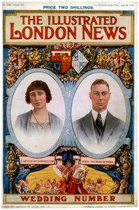 1923年4月28日The Illustrated London News Wedding Numberの表紙 作： Unbekannt