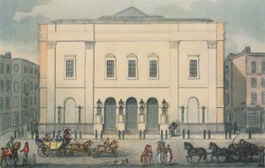 シアターロイヤル、ドルリーレーン、ウェストミンスター、ロンドン、1812の正面図 作： Unbekannt