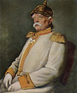 ビスマルク王子1815-1898。 -レンバッハの絵画、1934年。