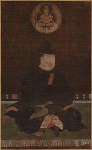 Fujiwara no Muchimaro , 1200s or 1300s.  作： Unbekannt