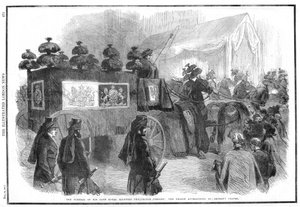 プリンス・コンソート、アルバートの葬儀（1861年 作： Unbekannt