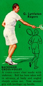 G.リトルトンロジャース-バックハンドクロスボレー、c1935。 作： Unbekannt