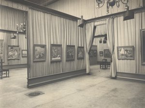 ギャルリーデュランルエル、オーギュストルノワール展、1920年。 作： Unbekannt