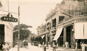 Garcia Street、グアンタナモ、キューバ、c1900 作： Unbekannt