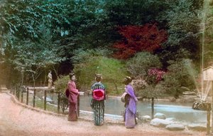 日本庭園 作： Unbekannt