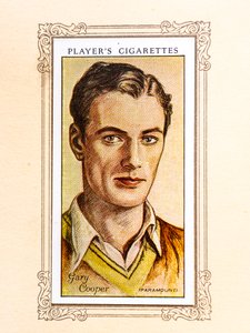 ゲイリー・クーパー、1934年 作： Unbekannt