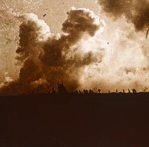 ガス攻撃、北フランス、ベルダン、c1914-c1918 作： Unbekannt
