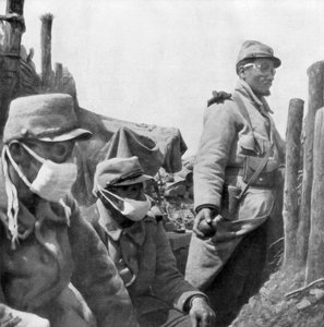 ガス保護、フランス、第一次世界大戦、1915 作： Unbekannt