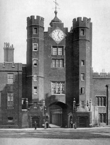 セントジェームズパレス、ロンドン、1924-1926年のゲートハウス。 作： Unbekannt