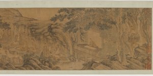 16～17世紀、明代の蘭亭に集う。 作： Unbekannt