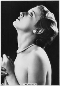 ゲイシェリダン、アメリカの映画女優、c1938 作： Unbekannt